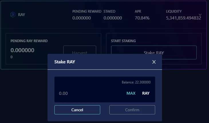 Cómo participar en un IDO en AcceleRaytor (Raydium)