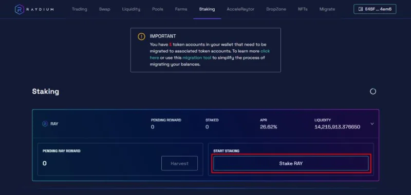 Cómo participar en un IDO en AcceleRaytor (Raydium)