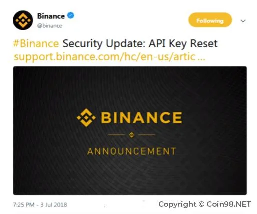 ¿Qué es la clave API?  Nota al usar la clave API en Trade Coin