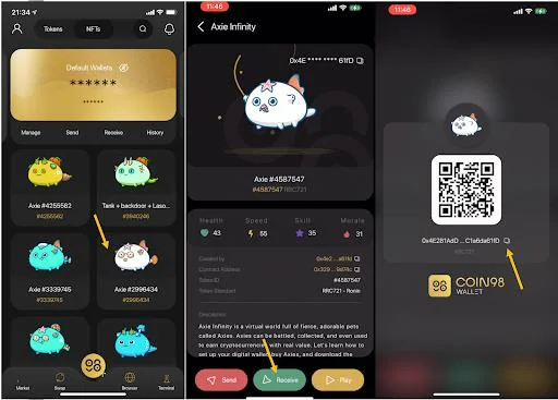 Monedero NFT: ingrese al mundo NFT con Coin98 Super App con muchas características atractivas