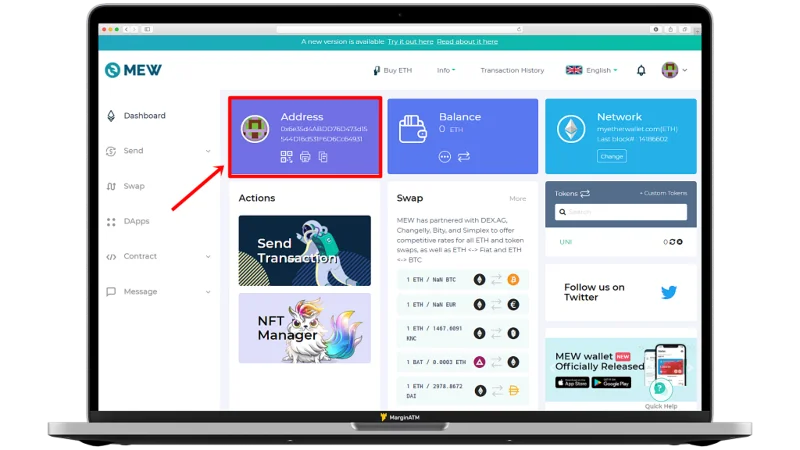 Instructies voor het maken en gebruiken van een gedetailleerde MyEtherWallet (MEW) portemonnee