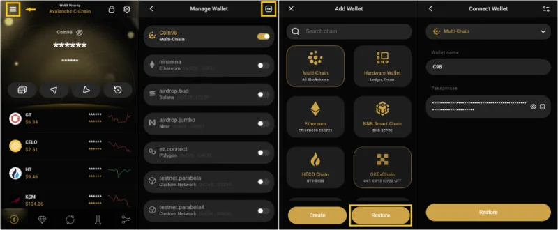 ¿Qué es la extensión Coin98?  Instrucciones para usar Coin98 Extension de la A a la Z (2022)