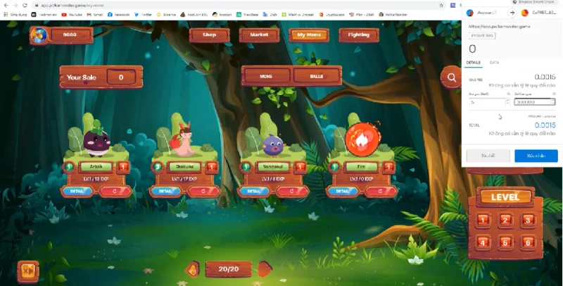 Spelen om te verdienen: instructies voor het installeren en spelen van het spel PolkaMonster