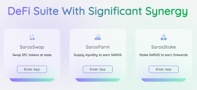 Продукты Saros Finance