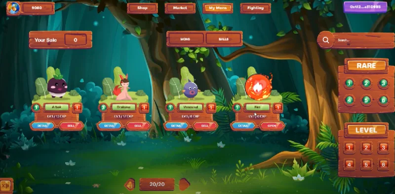 Spelen om te verdienen: instructies voor het installeren en spelen van het spel PolkaMonster