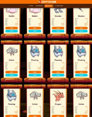 Meer informatie over het NFT CryptoZoon-spel en het ZOON-token