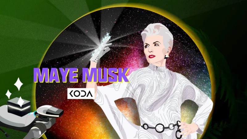 Retrato de Maye Musk