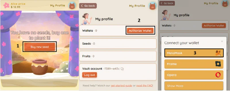 획득을 위한 플레이: 토지 구매 및 게임 My Neighbor Alice 플레이에 대한 가장 자세한 가이드