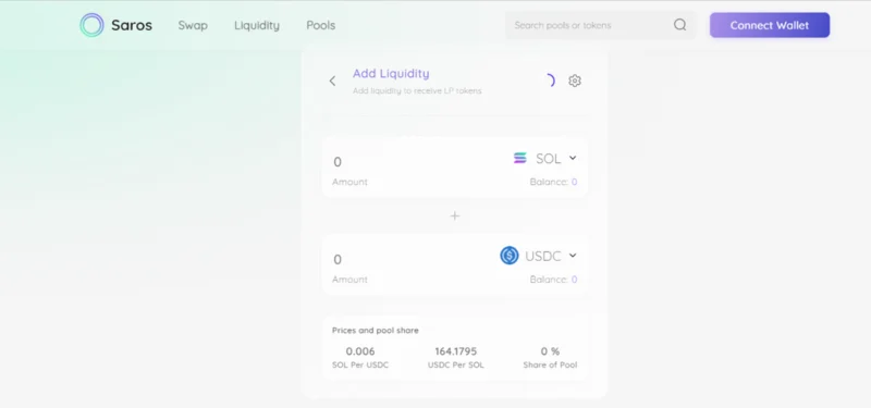 SarosFarm интерфейс