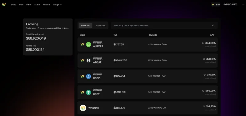 ¿Qué es WannaSwap (QUIERO)?  Detalles del token WANNA