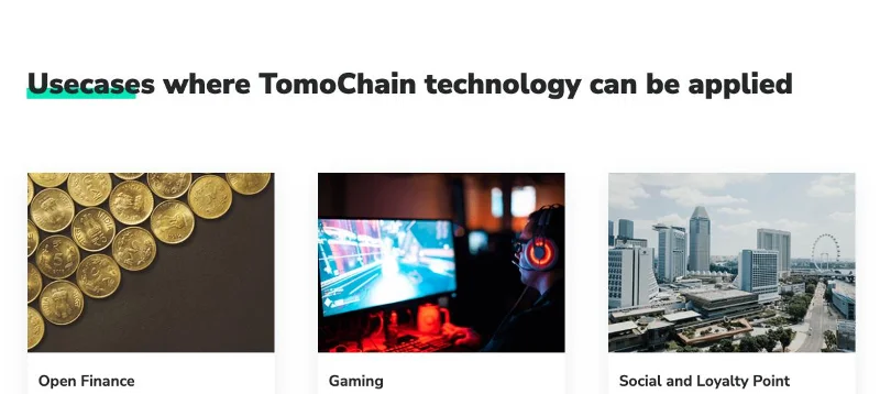 토모체인(TOMO)이란?  TOMO .token 개요
