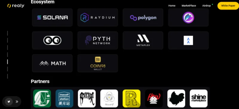 Was ist Realy?  Alle Informationen zu Realy und REAL-Tokens