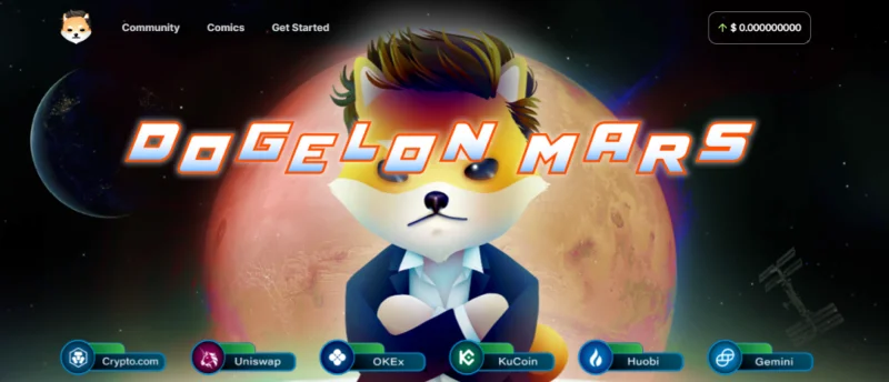 Dogelon Mars: Proyek dan koin ELON