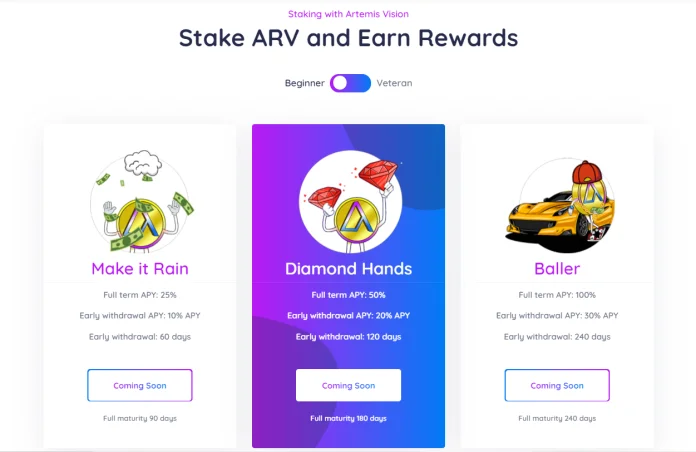 Wat is het Artemis Vision-project?  Basisinformatie over ARV.token