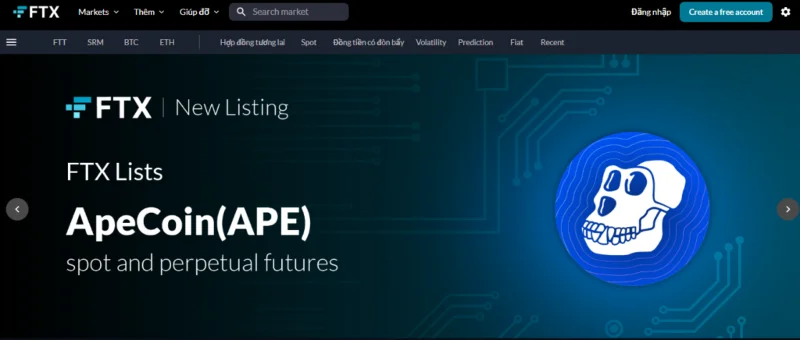 Overzicht van de FTX exchange en de FTT .token