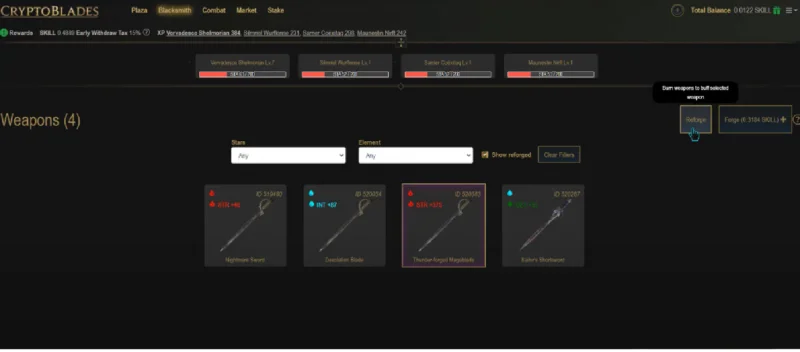 Gids voor het spelen van het NFT CryptoBlades-spel om geld te verdienen aan AZ