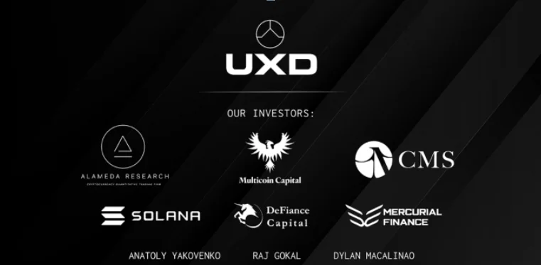 Equipo de desarrollo y financiera del UXD Protocol