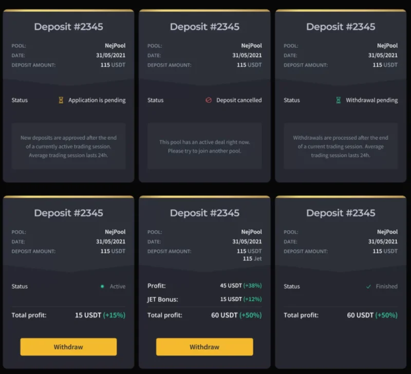 مشروع GT Protocol الإنجازات