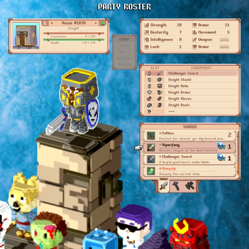 Co to jest Project Voxie Tactics?  Kompletny zestaw projektu Voxie Tactics i tokena VOXEL